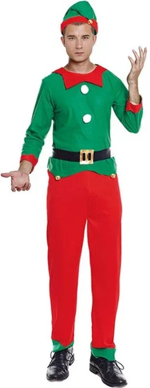 Disfraces en Pareja de Elfos Traviesos de Navidad Elfos Navideños Disfraces Simon