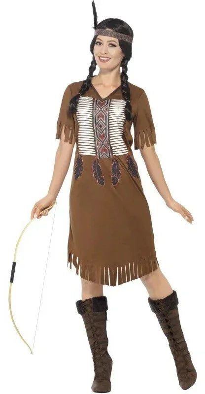 Disfraces en Pareja de Indios Marrones Indio Disfraces Simon