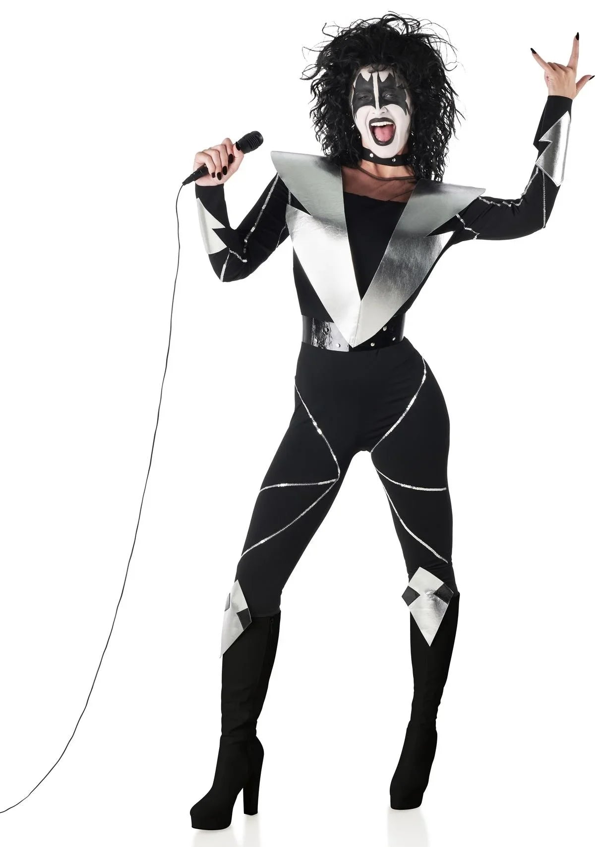 Disfraces en Pareja de Cantante de Kiss Músicos y Cantantes Disfraces Simon