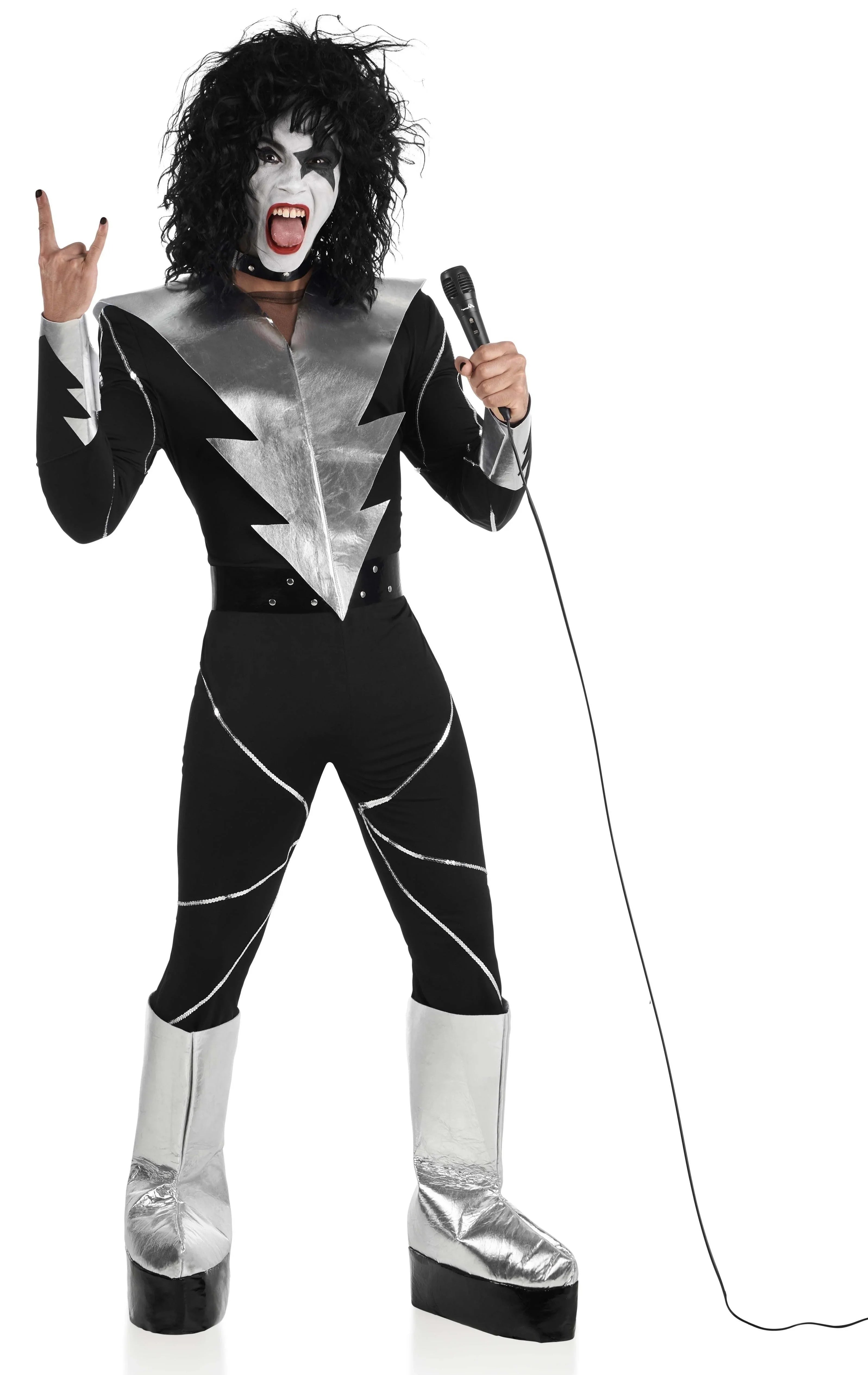 Disfraces en Pareja de Cantante de Kiss Músicos y Cantantes Disfraces Simon