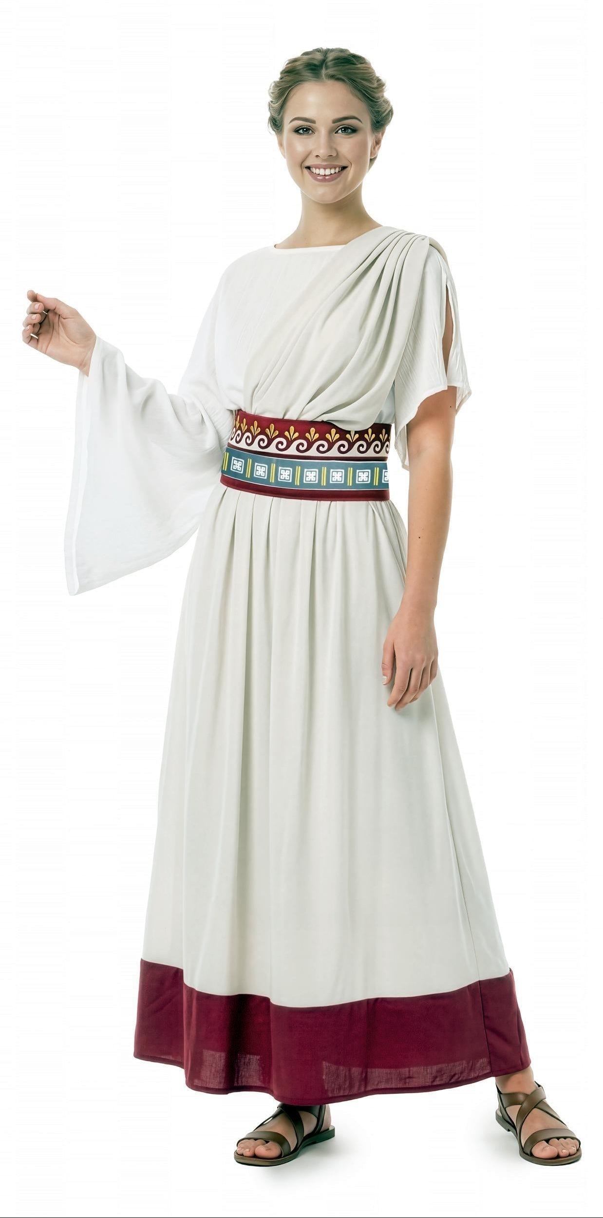 Déguisement Noble Grecque Crétoise Pour Femme