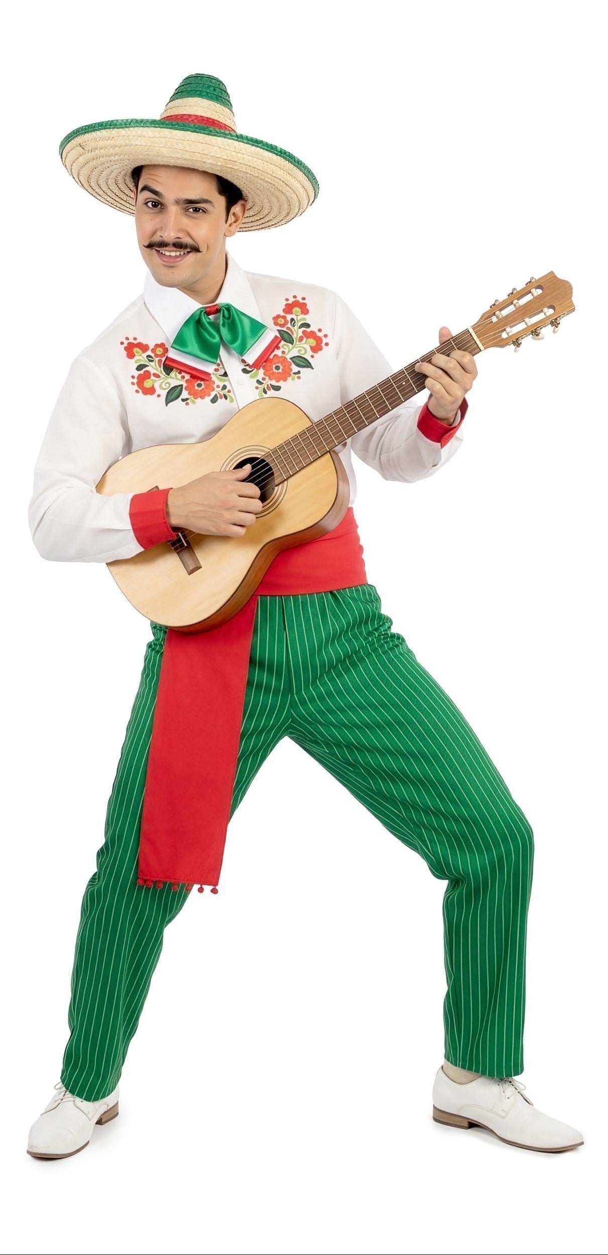 déguisement mexicain en couleur verte pour homme