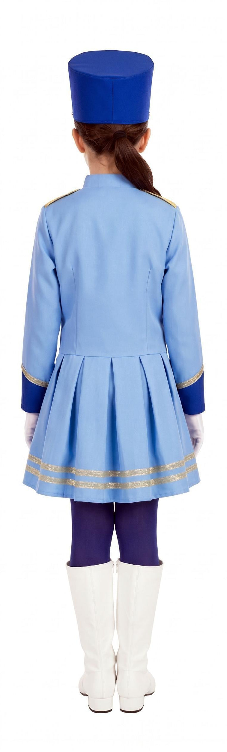 Déguisement Majorette Bleu pour Fille