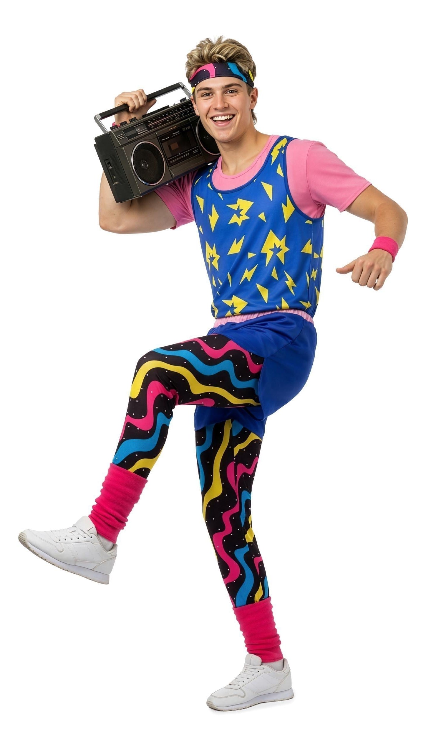 Déguisement de gymnaste aérobique pour Homme